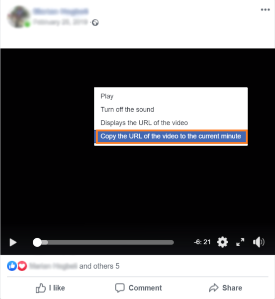 Download video from Facebook