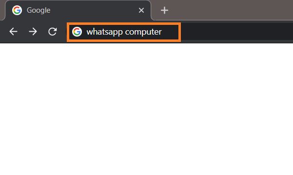 Download WhatsApp on computer