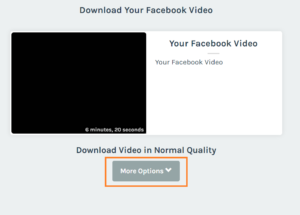 Download videoclips from Facebook