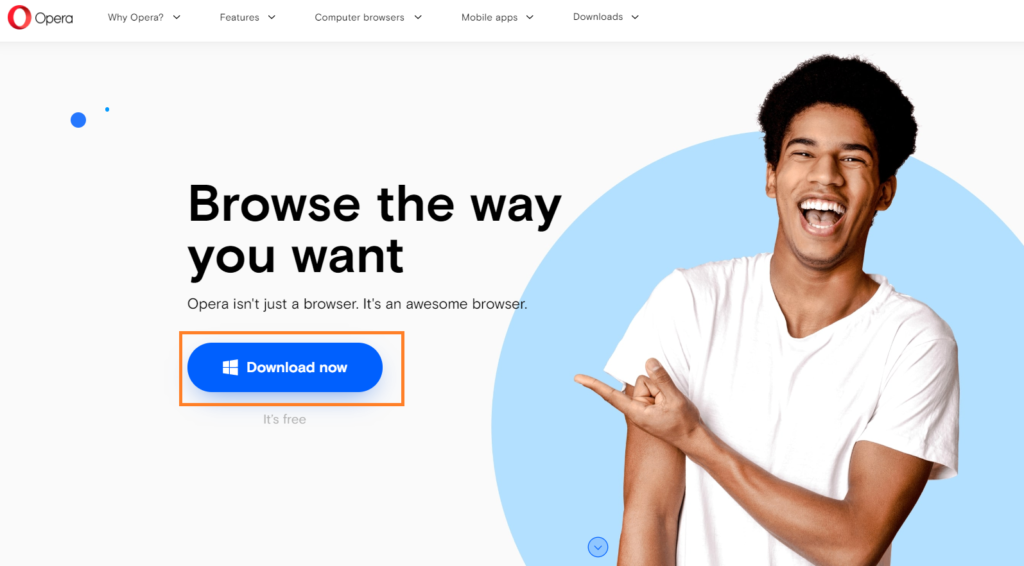 Download Now Opera